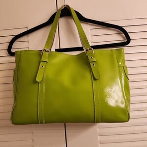Lime Green Tote Bag